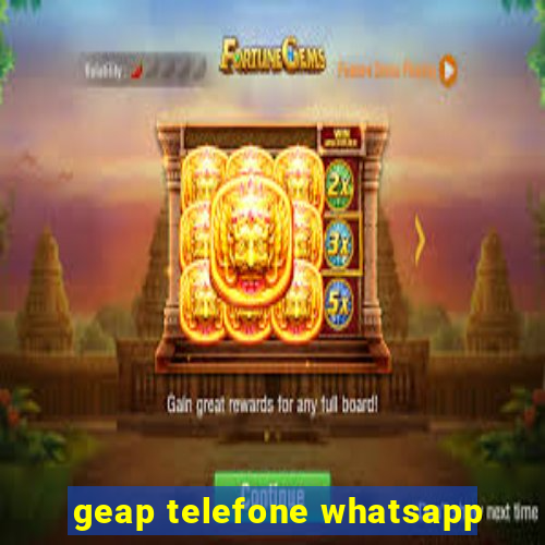 geap telefone whatsapp